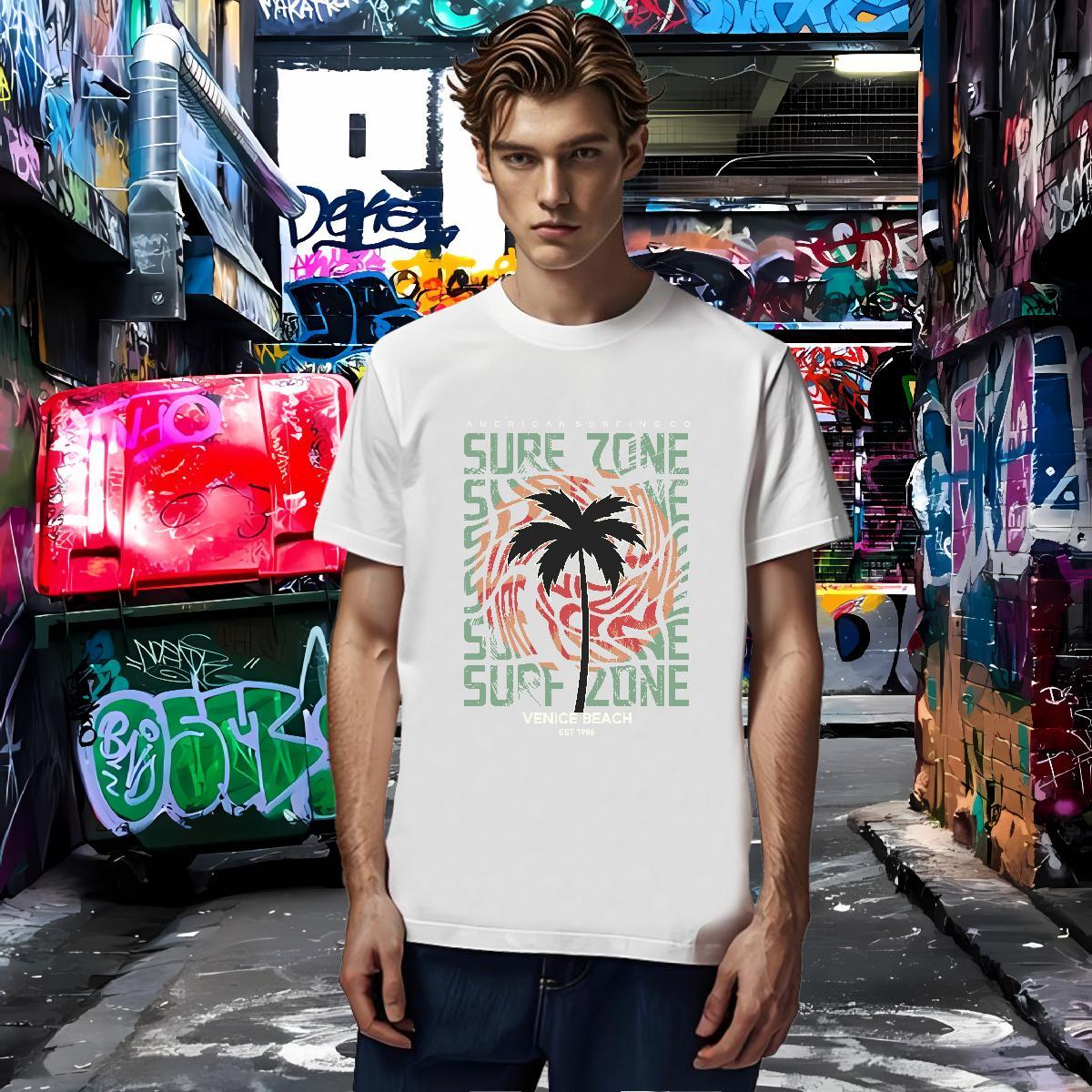 Cool tree T Shirt For Man Spring Summer Mens Tshirts 230g 100% Cotton Designer O-Neck Short Sleeve Custom Print Plus Size Tee Shirt