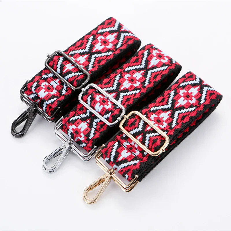 Handbag strap with adjustable width of 5CM for cross body bag accessory strap for bag accessories handbag bandwidth nylon shoulder bag 240821