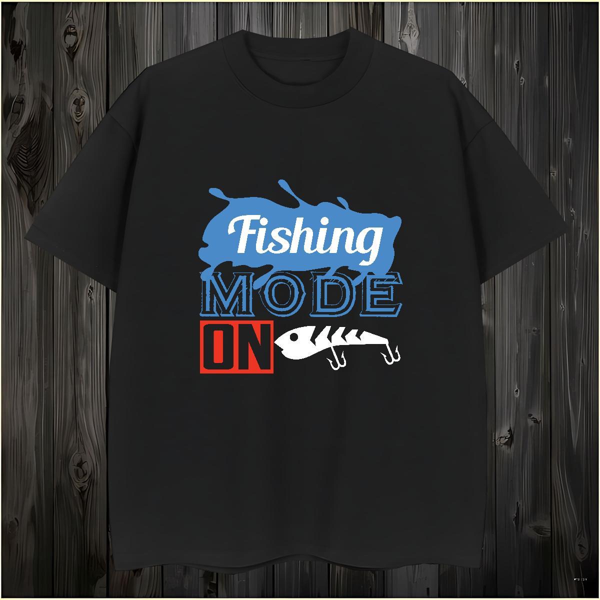 Popular fish Mens T Shirts High Street Hip Hop Tshirt for Man Woman 230g 100% Cotton Wholesale Pure Cotton Customized Tees