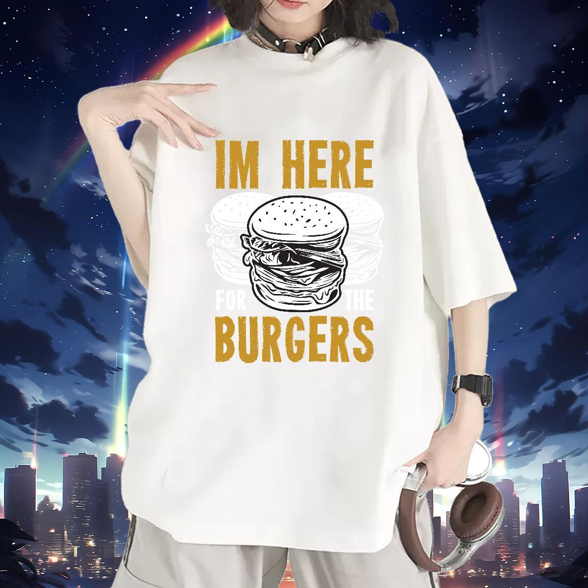 Loose fit Couples T Shirts 230g 100% Cotton monogram Home Outdoor T Shirts Women Comfortable Anime Clothings