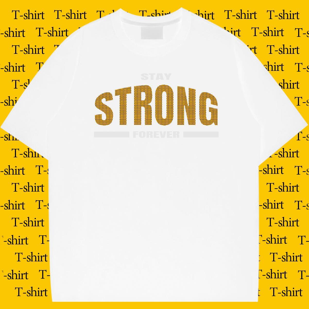 Cool Tshirt for Man Woman Hip Hop Street 230g Pure Cotton Plus Size Custom Crew Neck Breathable letter T Shirts Men Designer Top Tees