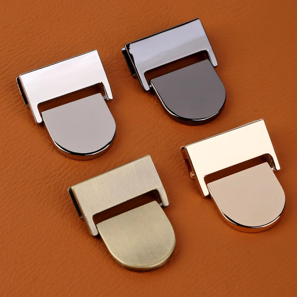 10 sets of 3CM metal magnetic buckle locks twisted buckle hardware used for DIY craftsmanship to replace handbag and wallet accessories 240821