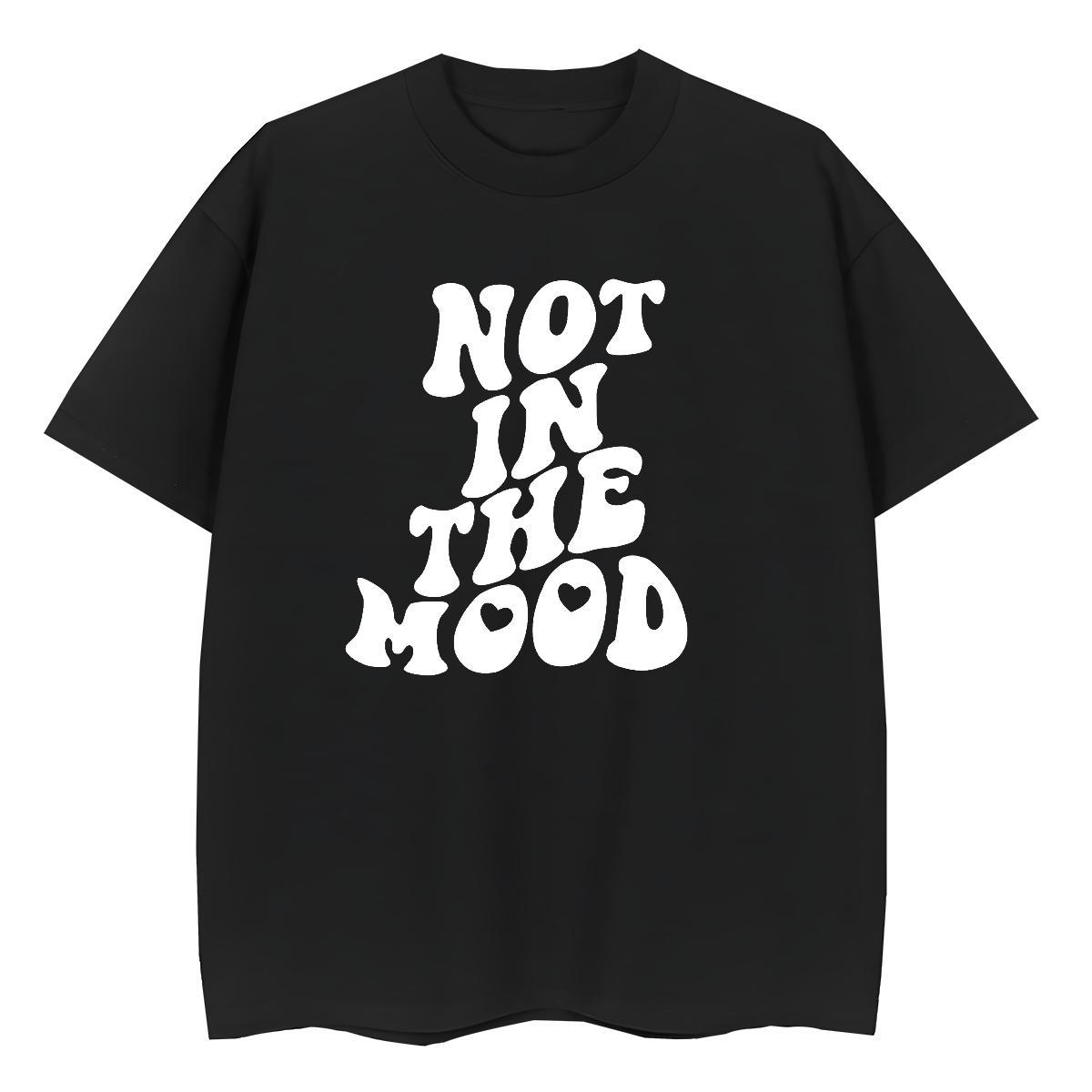 Unisex Woman Tshirt 100% Cotton 230g letter Street Women T Shirts Crew Neck Breathable Graphic Clothes Shirt