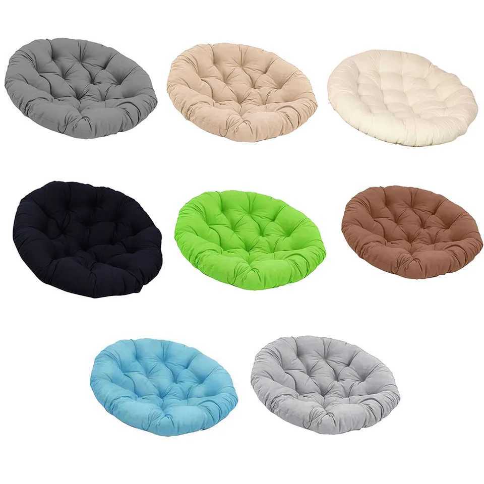1PCS Waterproof Chair Rocking Chair Hanging Basket Chair Papaya Chair Round Cushion Outdoor And Indoor Furniture CushionsXJ240821