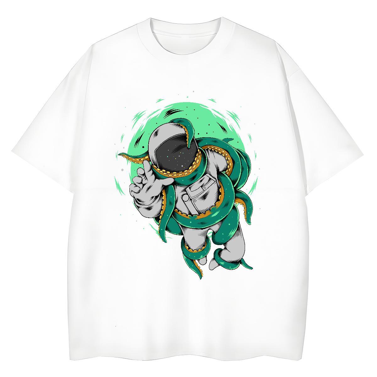 Brand Woman Tshirt 230g 100% Cotton universe Street Wear T Shirt For Woman Comfortable Oversized L-4XL Tee Shirt