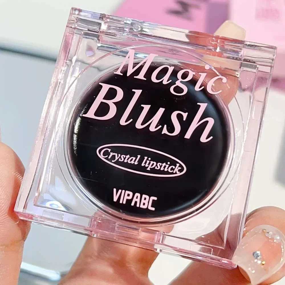 Magic Warm Change Black B Palette Moisturizing Clear Crystal Rouge Waterproof Nude Brighten Lip Cheek Eye Contour Makeup GelXJ241225