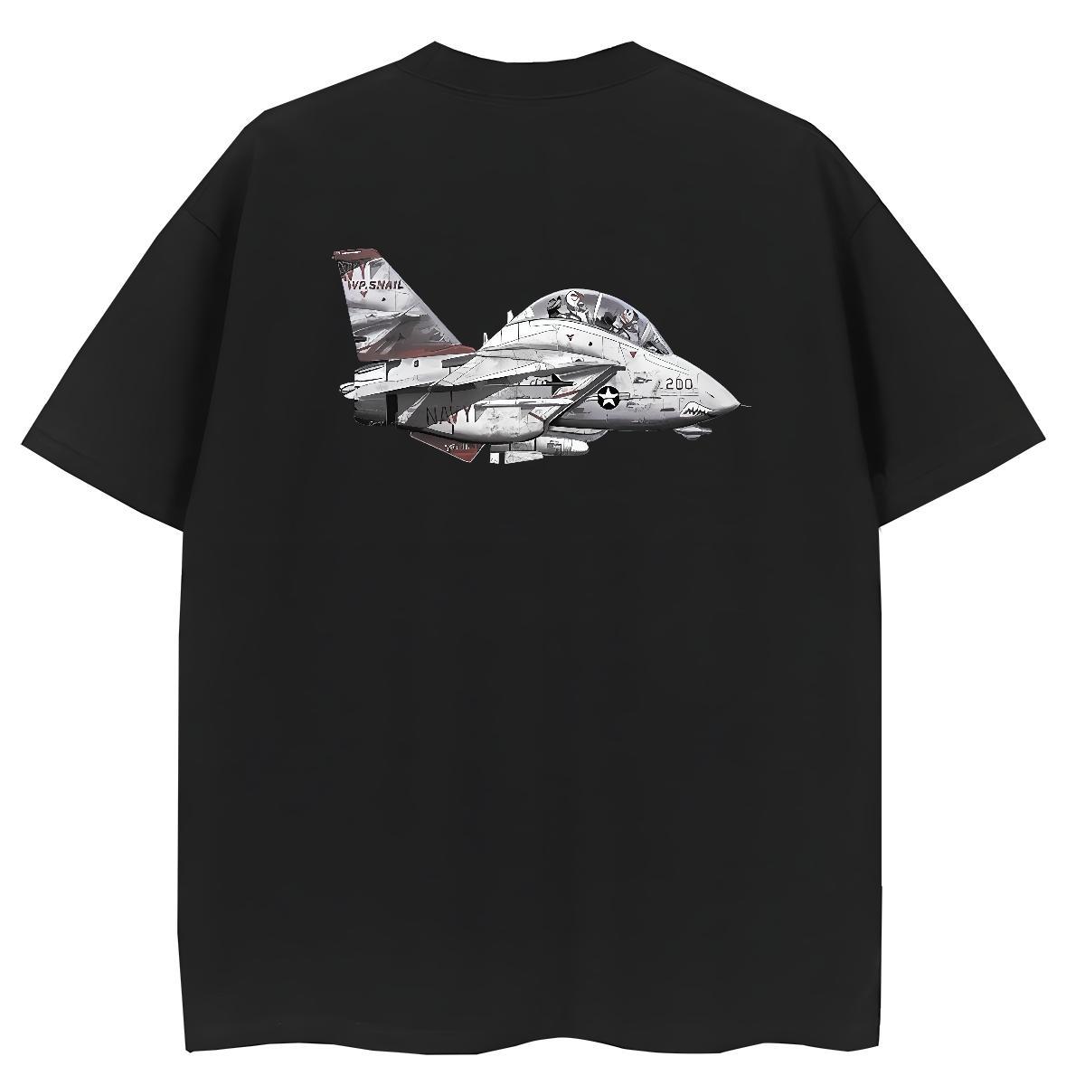 Fashion Casual T-Shirts 230g Pure Cotton O Neck Short Sleeves Hip Hop plane Couples T Shirts Free Shipping Custom Printing Top Tees
