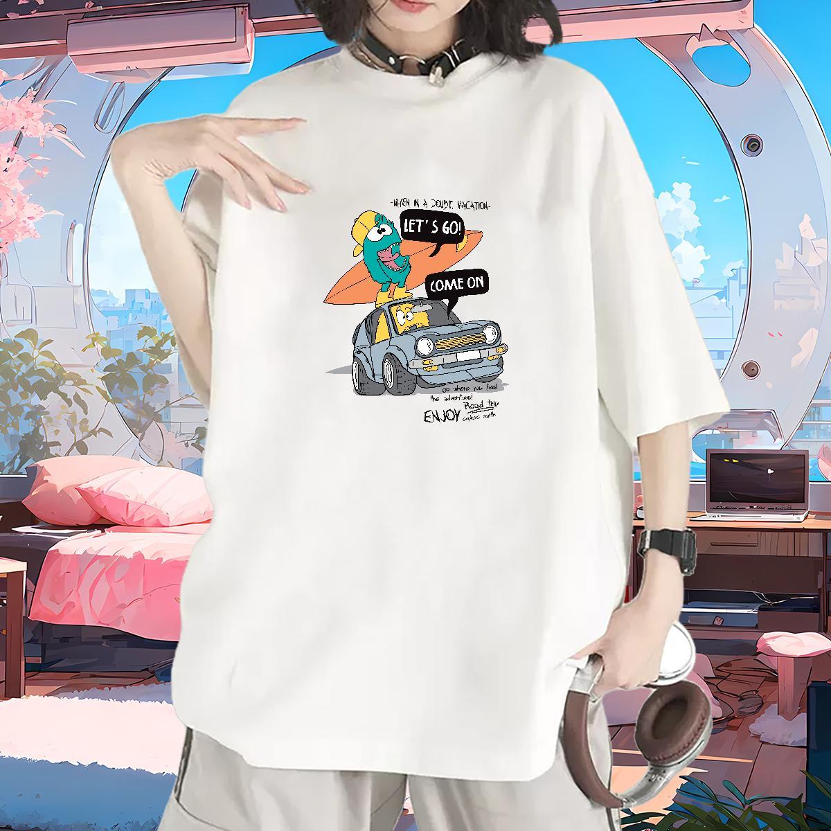 Free Shipping Tshirt for Man Woman 230g Pure Cotton USA Street Wear Womens T Shirts Breathable Plus Size Custom Top Shirts