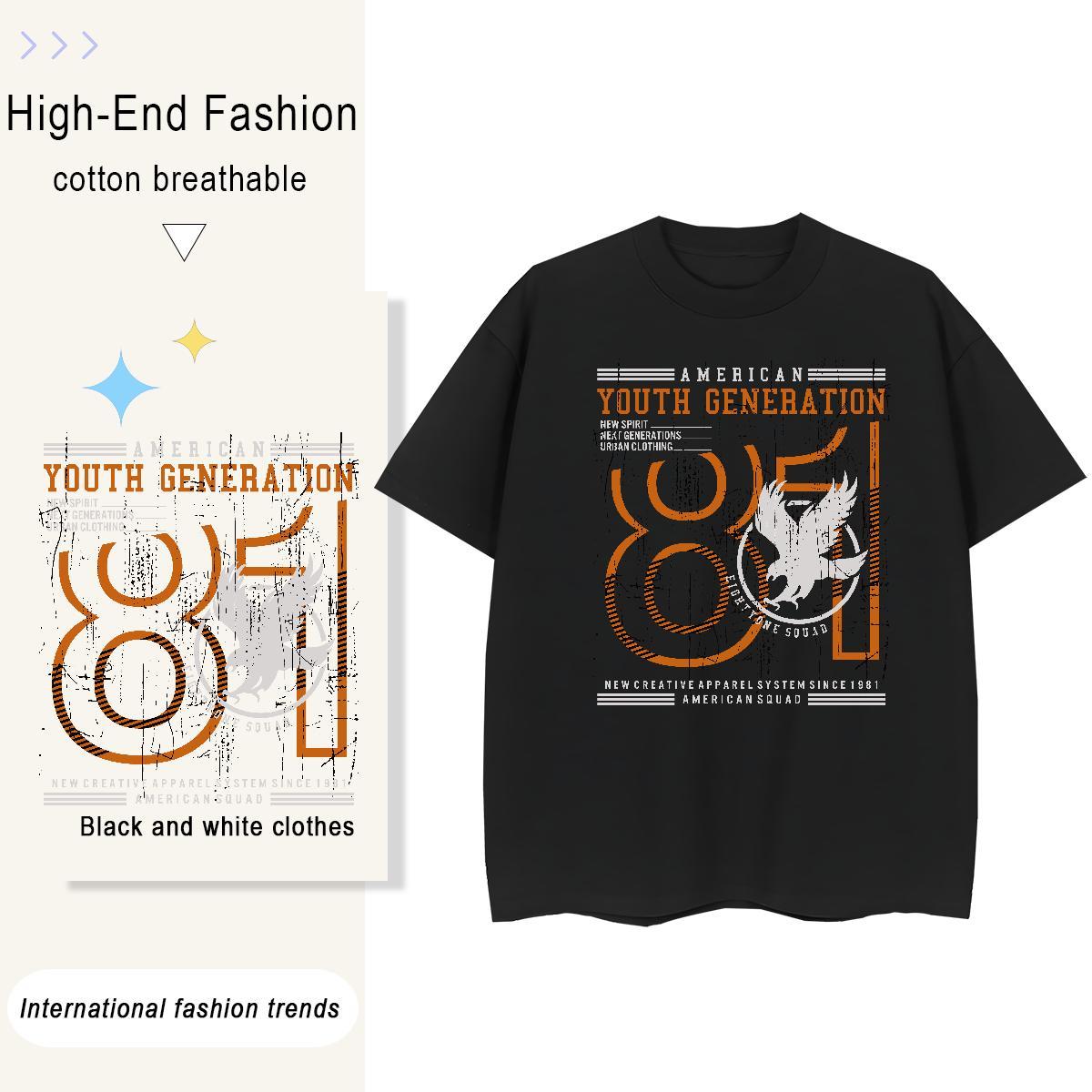 Designer Tshirt for Man Woman Spring Summer 100% Cotton 230g Customized Print Pure Cotton letter T-Shirts for Men 2024 Polos