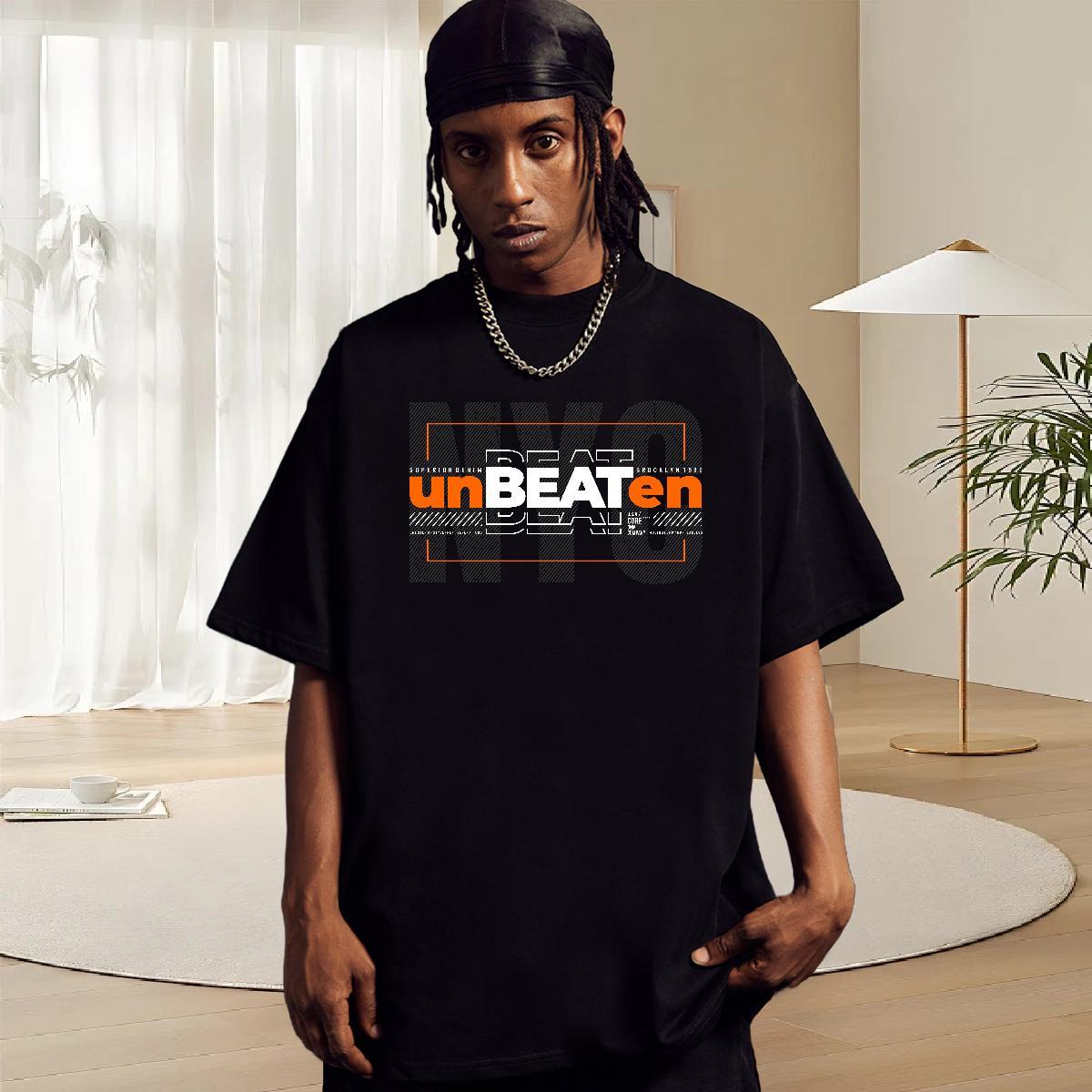 Designer Couples T Shirts Beach 230g 100% Cotton DIY Anime Breathable Soft unbeaten T shirt Classic Tops Shirt
