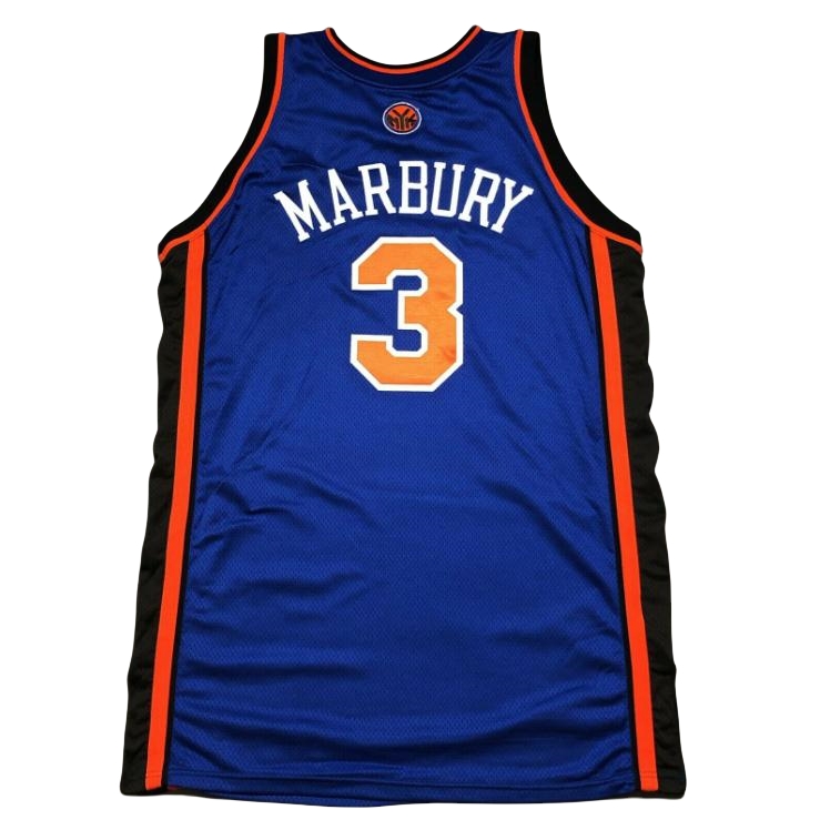 rare Basketball Jersey Men Youth women Vintage 3 Stephon Marbury Game Issued High School Size S-5XL custom any name or number