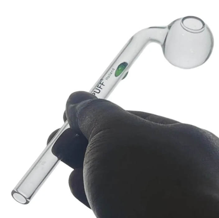 Qbsomk Smoking Pyrex Curved Glass Pipes Original Oil Burner Pipe 14cm glass Clear Quality Tube Handmade for RIG 240125