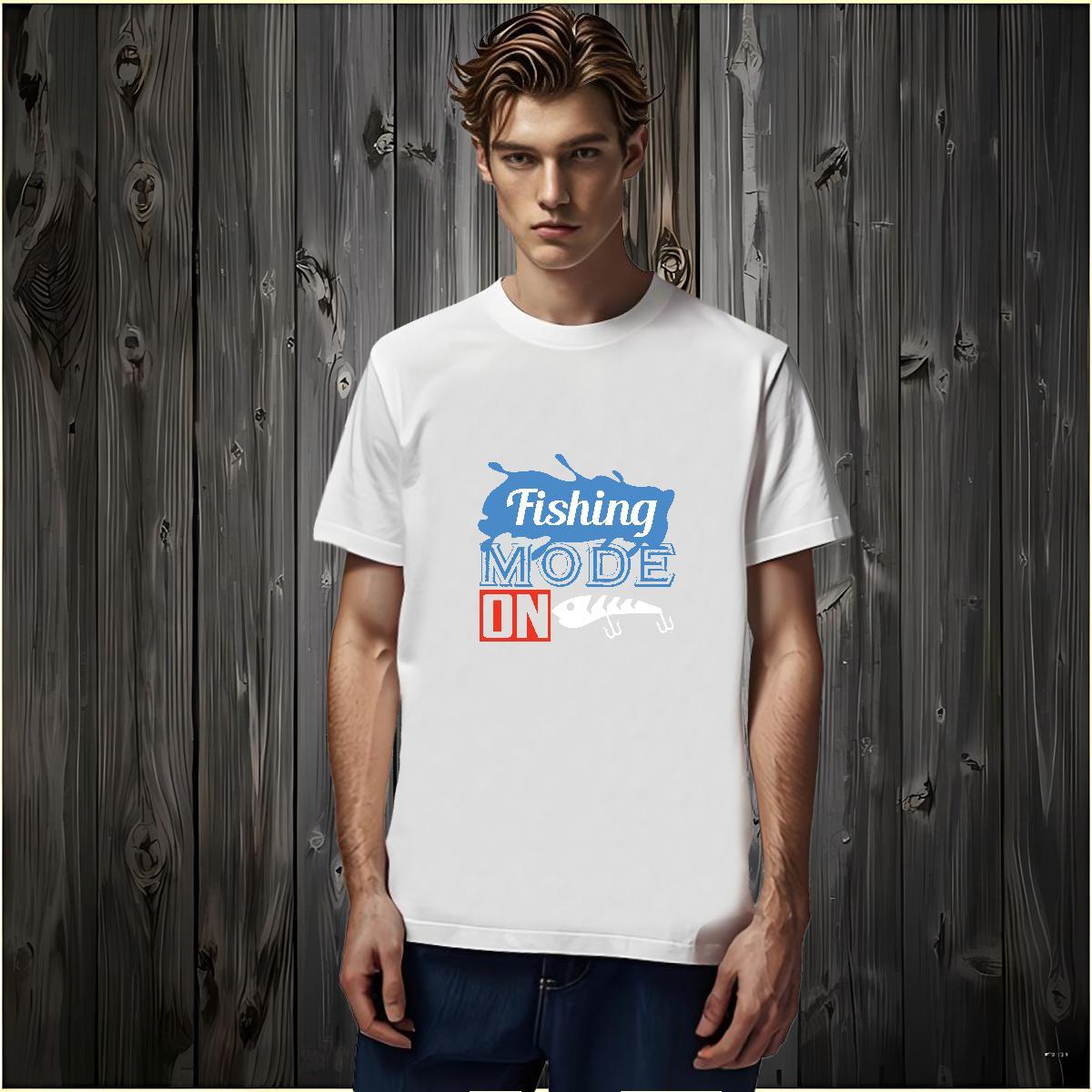 Popular fish Mens T Shirts High Street Hip Hop Tshirt for Man Woman 230g 100% Cotton Wholesale Pure Cotton Customized Tees