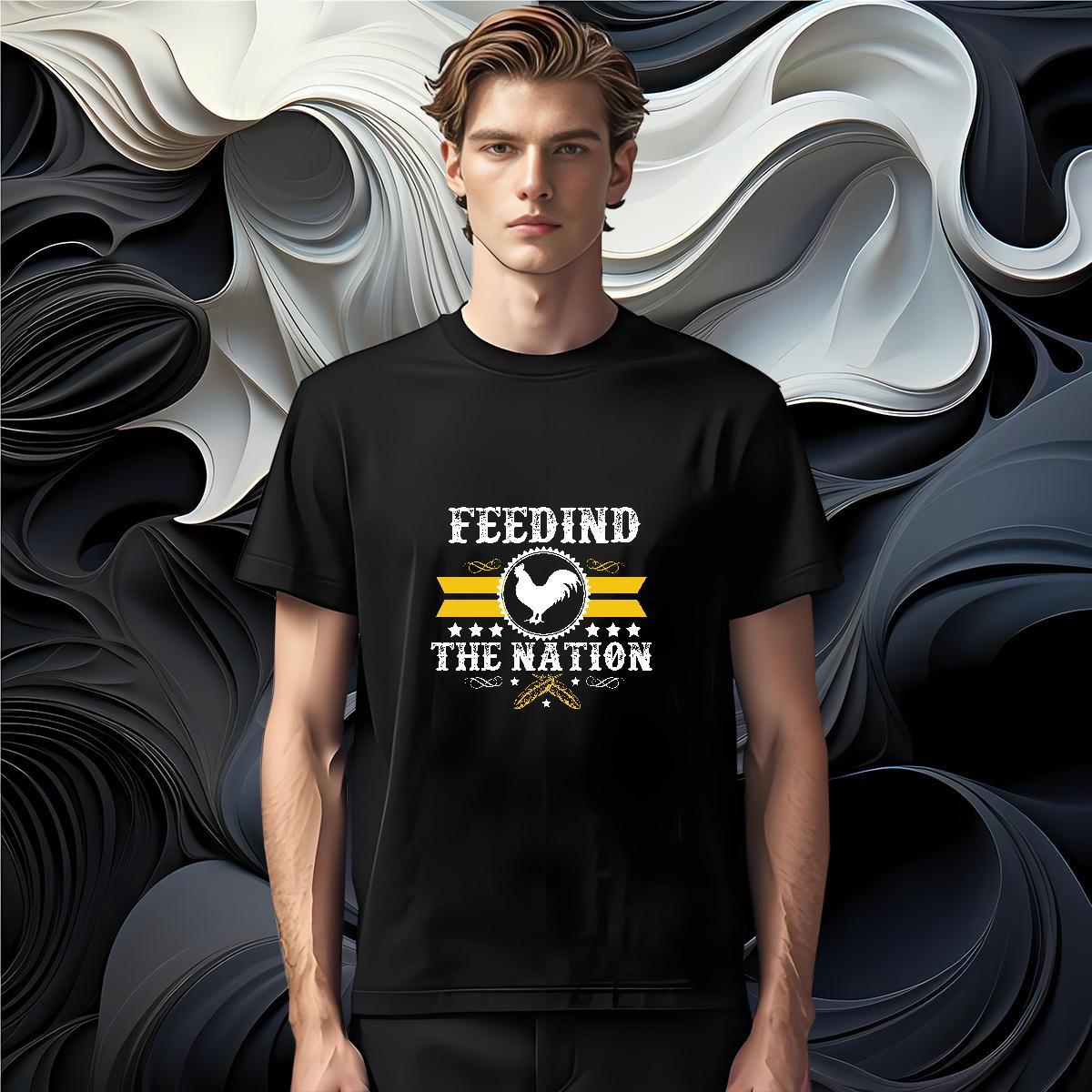 TOP Quality Freedom the nation Man T Shirts High Street Hip Hop Mens Tshirts 230g Cotton Customized Breathable Crew Neck Custom Print Oversized Tees