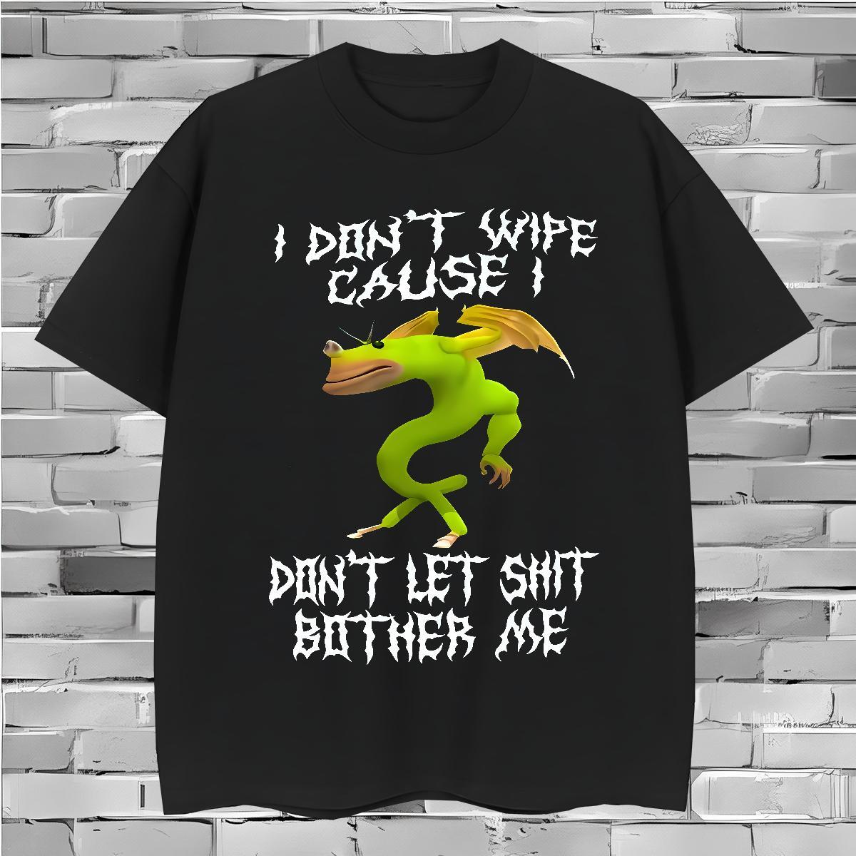 Comfortable T-Shirts for Men frog Breathable Crew Neck Daily Wear DIY Printed 230g Cotton Mens Tshirts Custom Tees