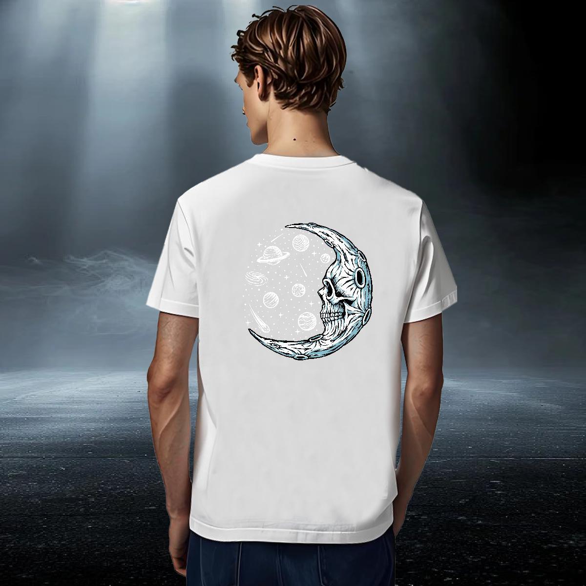 Designer Men Clothes T-Shirt Home Outdoor 230g 100% Cotton Custom Anime O-Neck Short Sleeve ET T shirt Fashion New Tee Shirt
