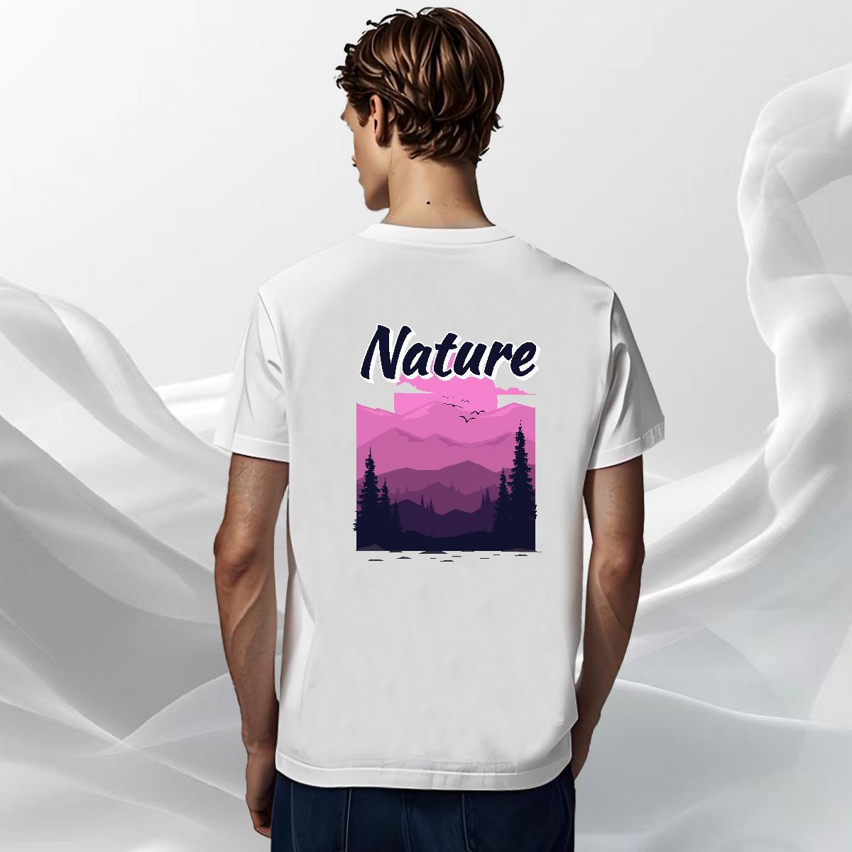 Popular Tshirt for Man Woman Casual 230g Pure Cotton Customized Print Breathable sky T Shirts Men 2024 Designer Tops Tees