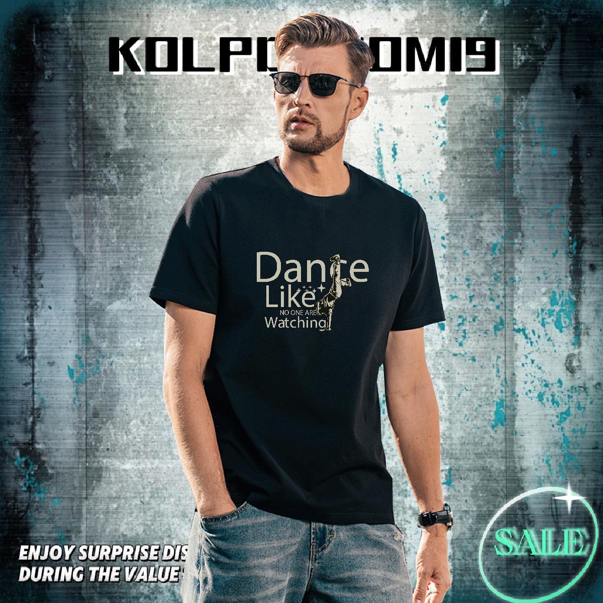 Wholesale Couples T Shirts Casual 230g Cotton Custom Anime Crew Neck Breathable headstand T-Shirts 2024 Designer Wear