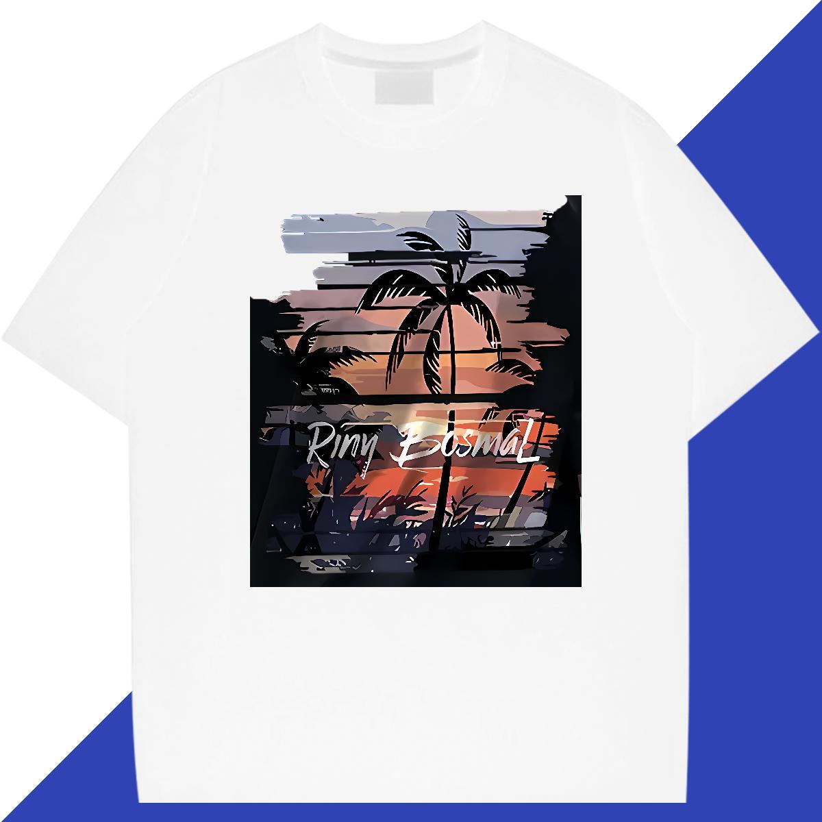 Classic Tshirt for Man Woman Street wear Hip Hop 230g Pure Cotton Asian Size Breathable scenery Mens T Shirts Fashion Design Tees Shirts