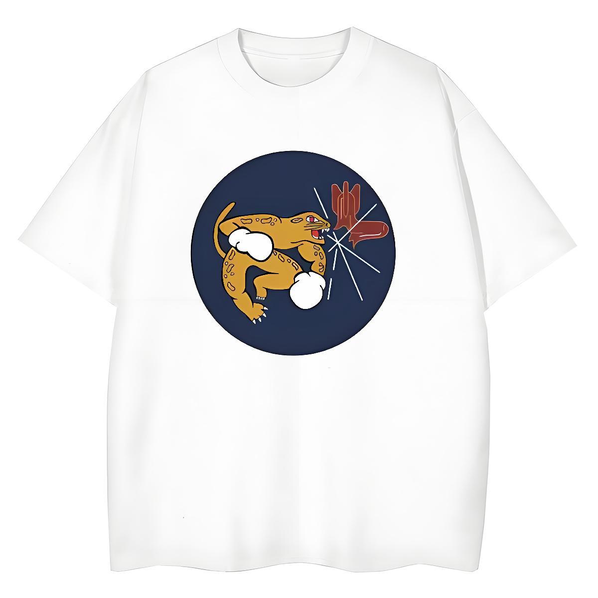 Custom T shirt Breathable Short Sleeve 100% Cotton 230g Women Tshirts Plus Size Custom dinosaur Daily Outfit Loose fit Top Shirts
