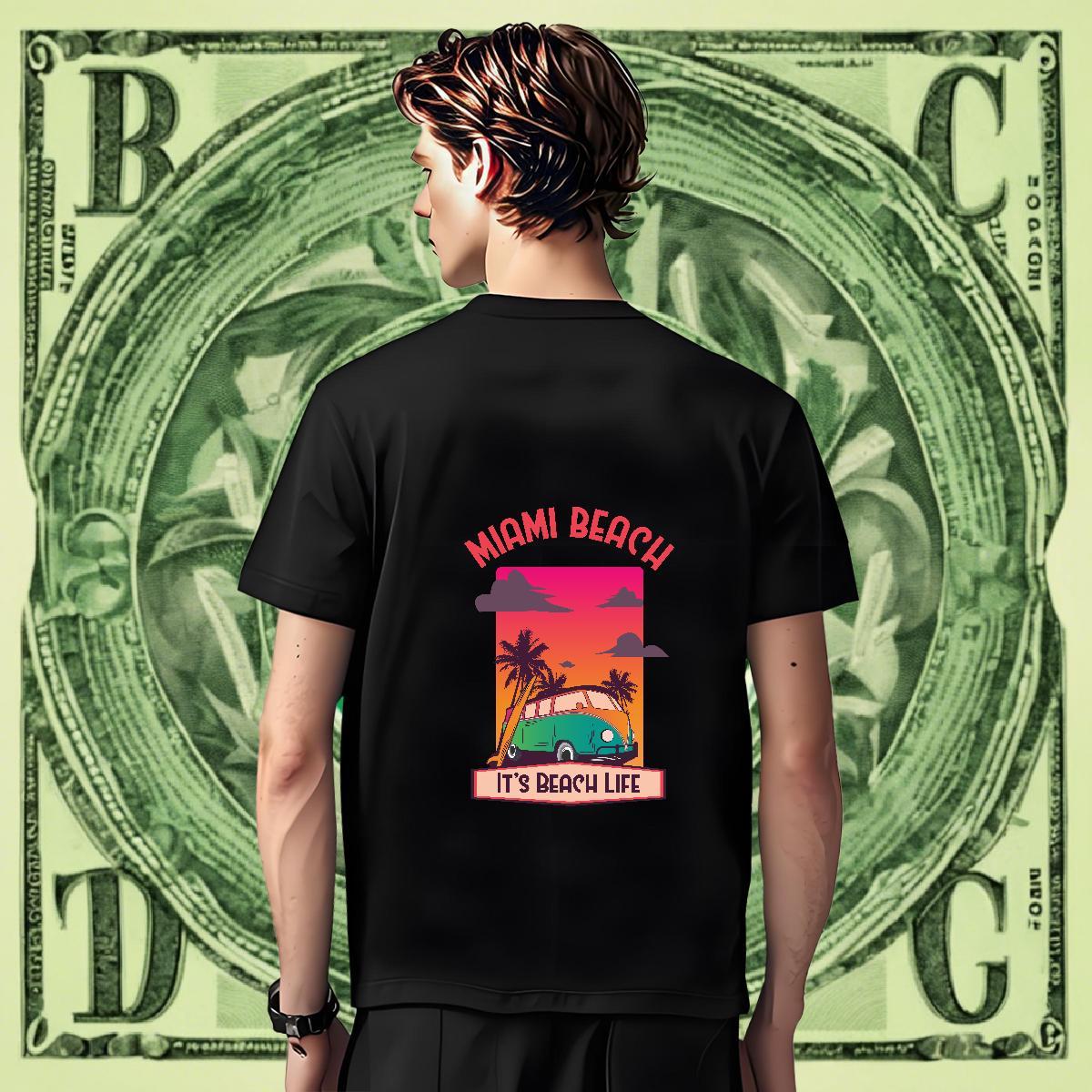 Wholesale Couples T Shirts Casual 230g 100% Cotton Custom Anime Breathable Short Sleeve sea T-Shirts for Men New Arrival Clothes