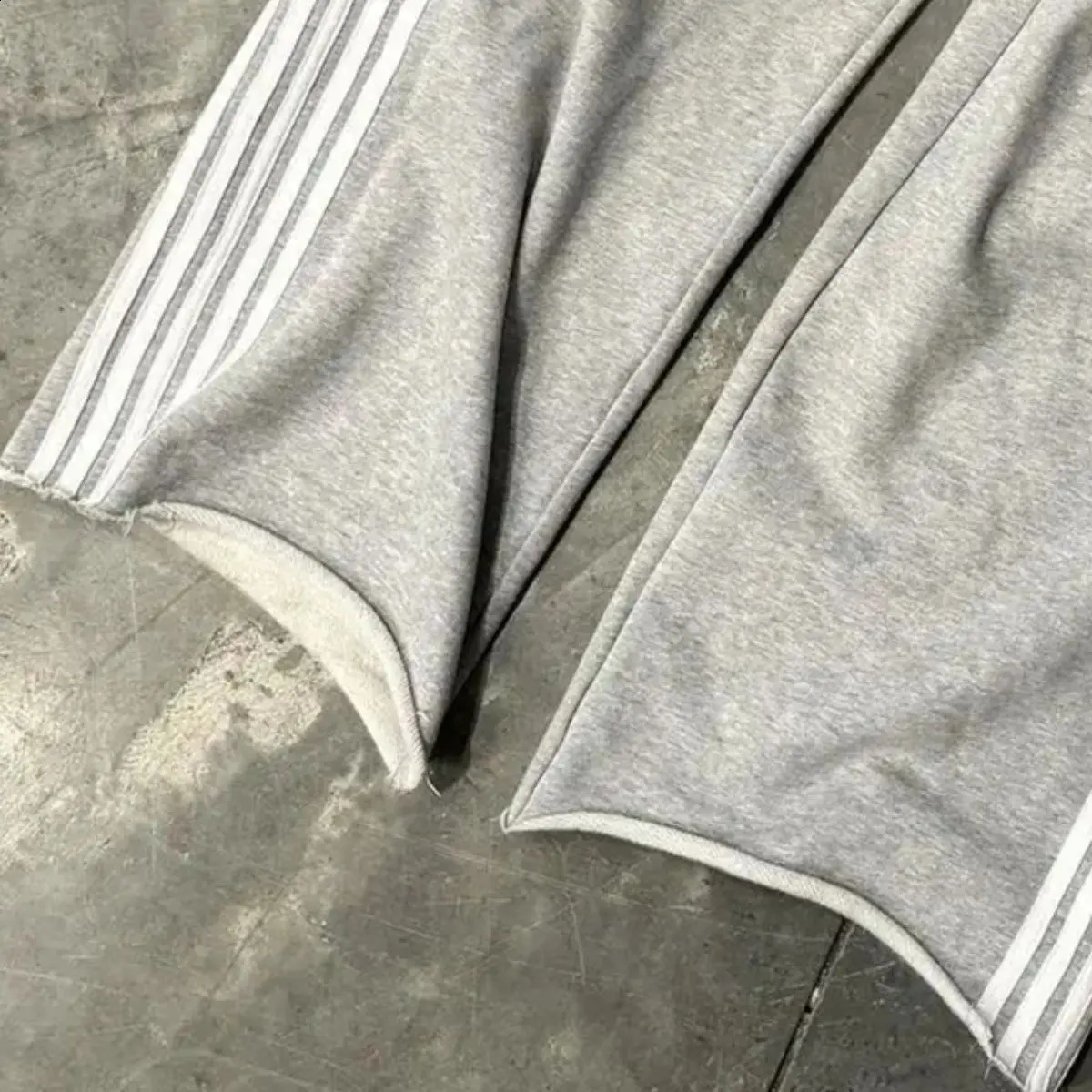 Y2k Striped Casual Women Pants Fashion Retro Harajuku Loose Sweatpants Splice Lattice High Waist Trousers In Hip Hop 240821