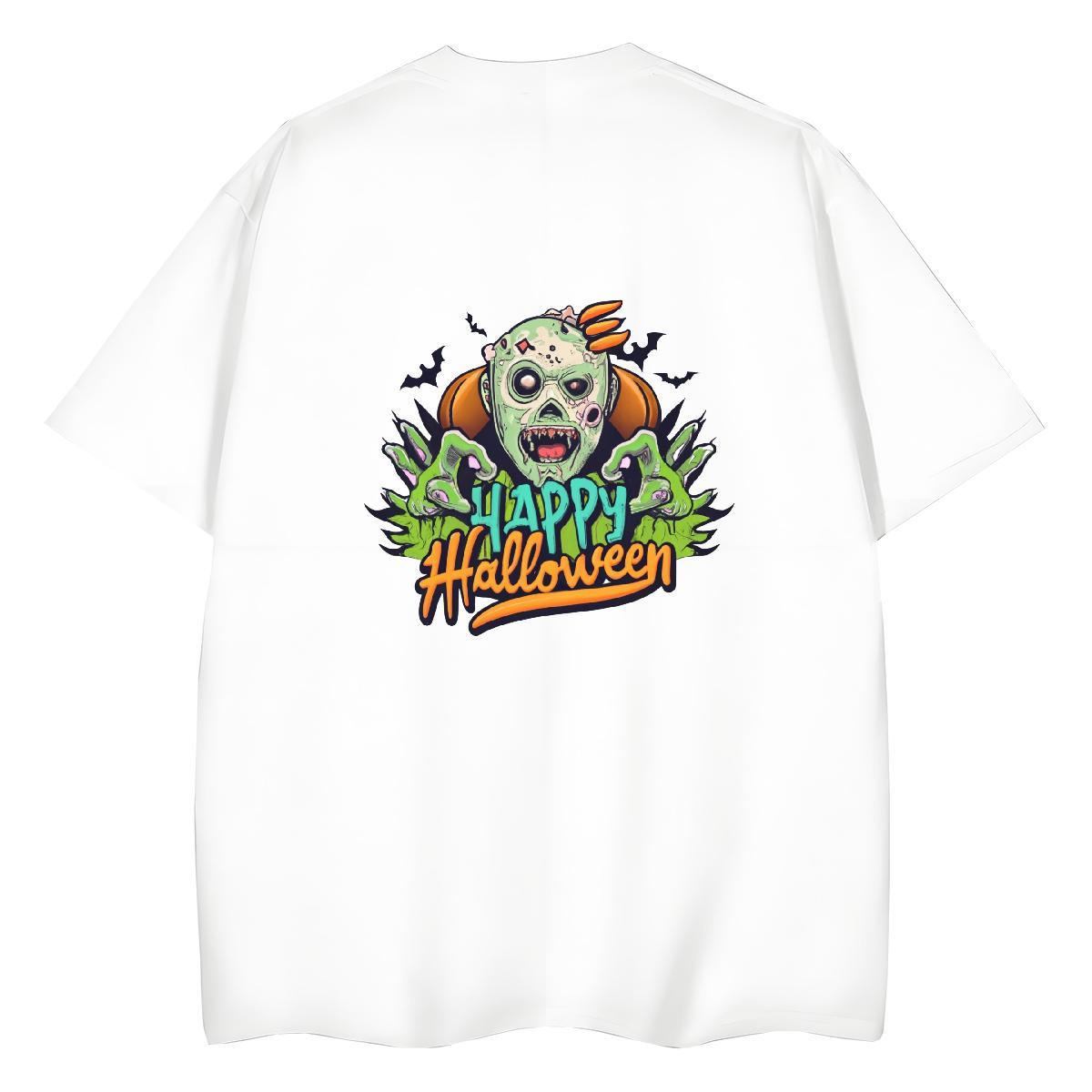 TOP Quality T Shirts Women 100% Cotton 230g Breathable Short Sleeve Casual Beach skull Couples T Shirts Free Shipping Custom Printing Wear