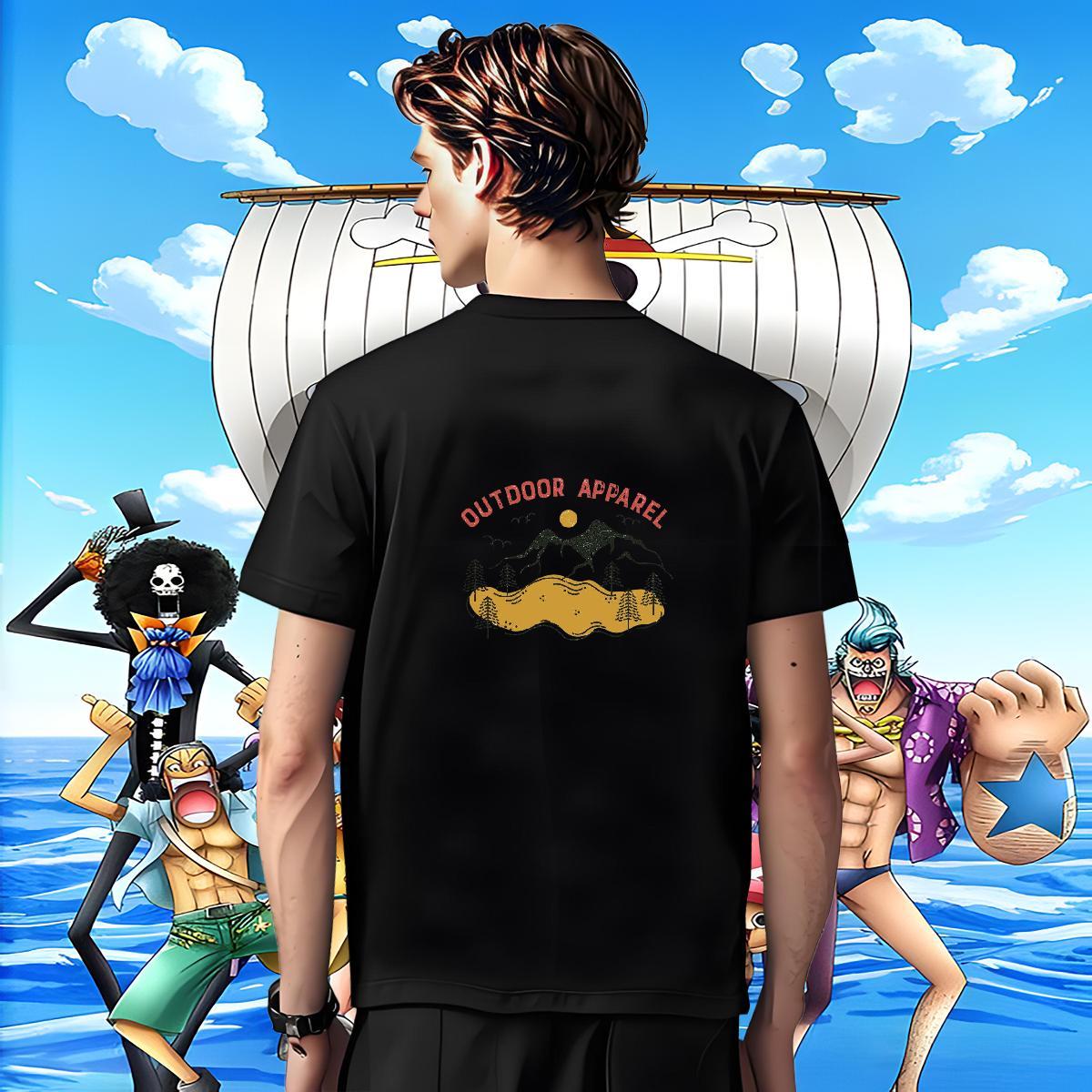 TOP Quality Mens Tshirts Sport 230g Pure Cotton DIY Printed Breathable Crew Neck mountains Men T Shirts Fashion New Tops Tees