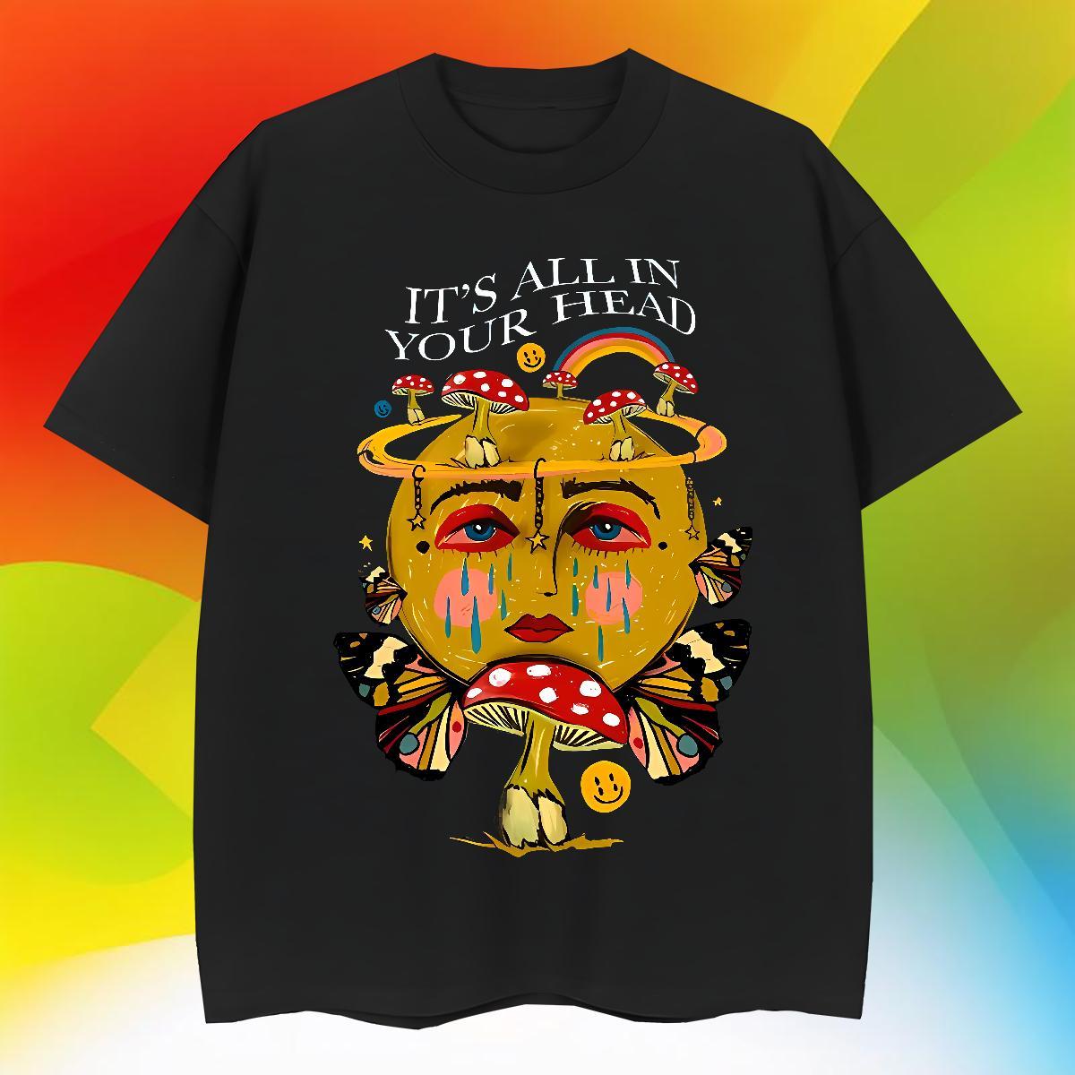 Designer Fashion Tshirt for Man Woman 230g Cotton Summer Casual rainbow Breathable T Shirts Men Free Shipping Cartoon Printing L-4XL Tee Shirt
