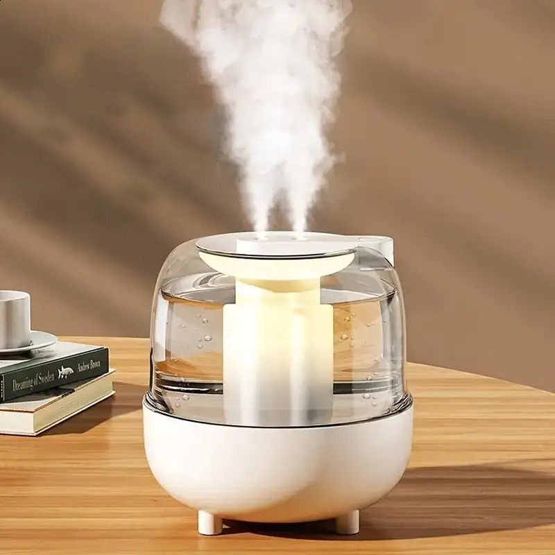 3.5L Large Capacity Humidifier Aroma Humidifiers Home Air Humidifier Air Purifier LED Lamp Humidifier Portable Mist Maker 240821