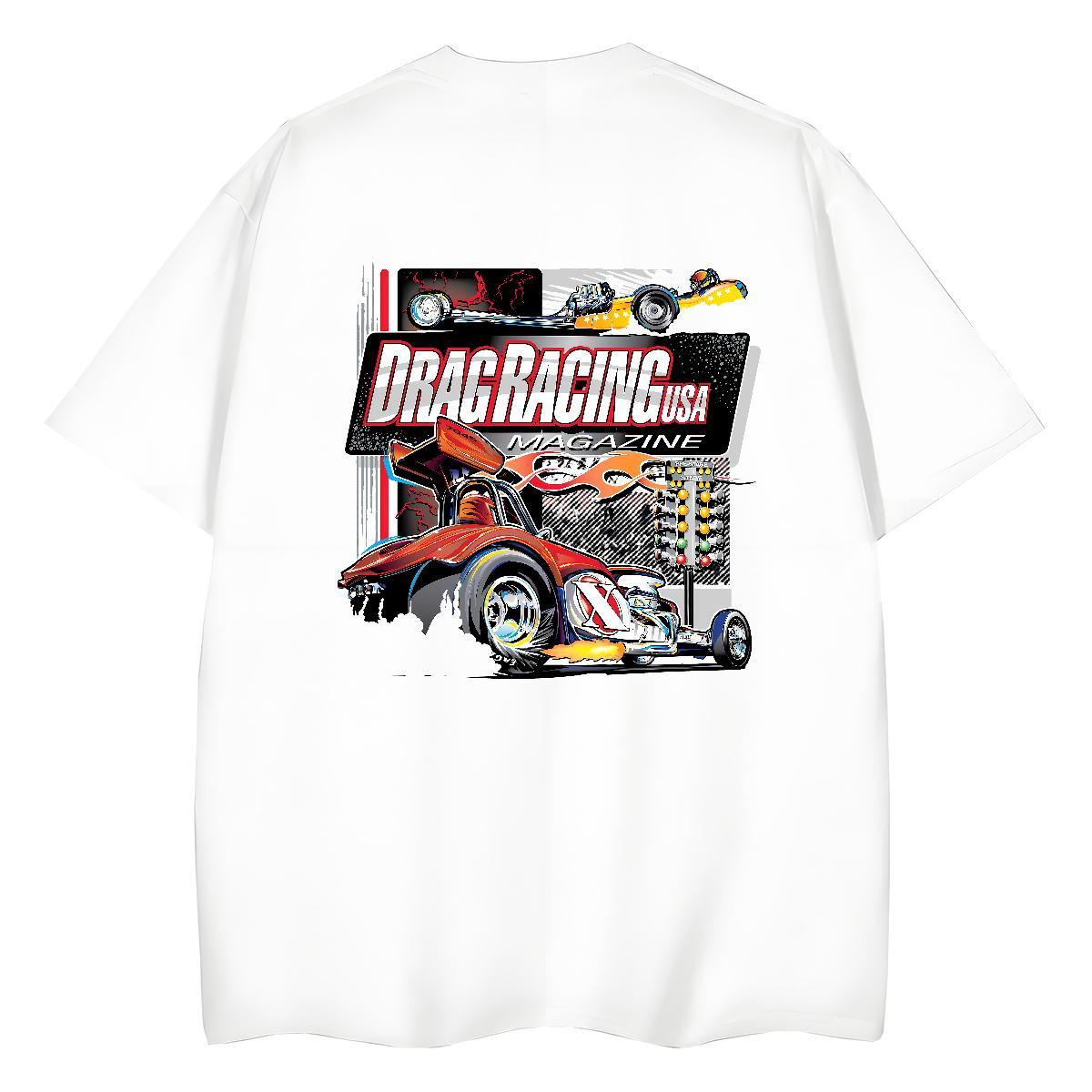 2024 DIY T Shirt For Woman 230g 100% Cotton Breathable Outdoor car Tshirt for Man Woman 5A Black Oversized Clothes