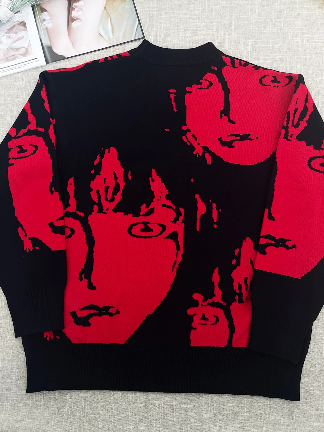 Korean Fashion Autumn Men Casual Vintage Style Sweater Wool Turtleneck Oversize Winter Men Warm Cotton Pullovers Sweaters 240821