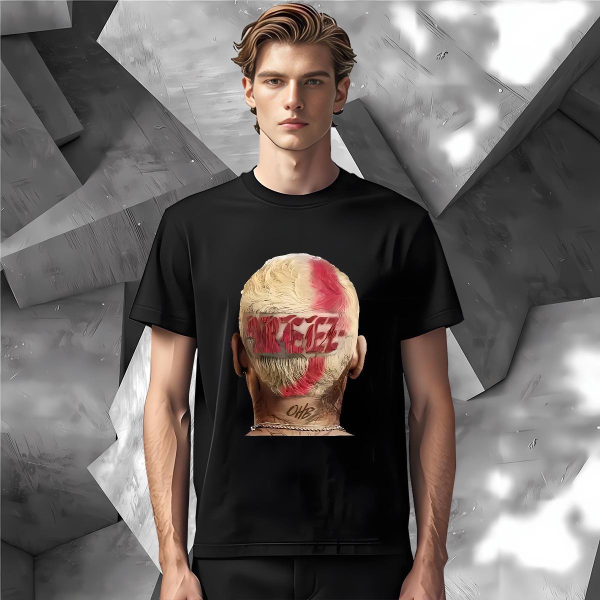 Unisex afterbrain T Shirt For Man Casual Couples T Shirts 100% Cotton 230g Custom Crew Neck Breathable Cartoon Print Tshirts
