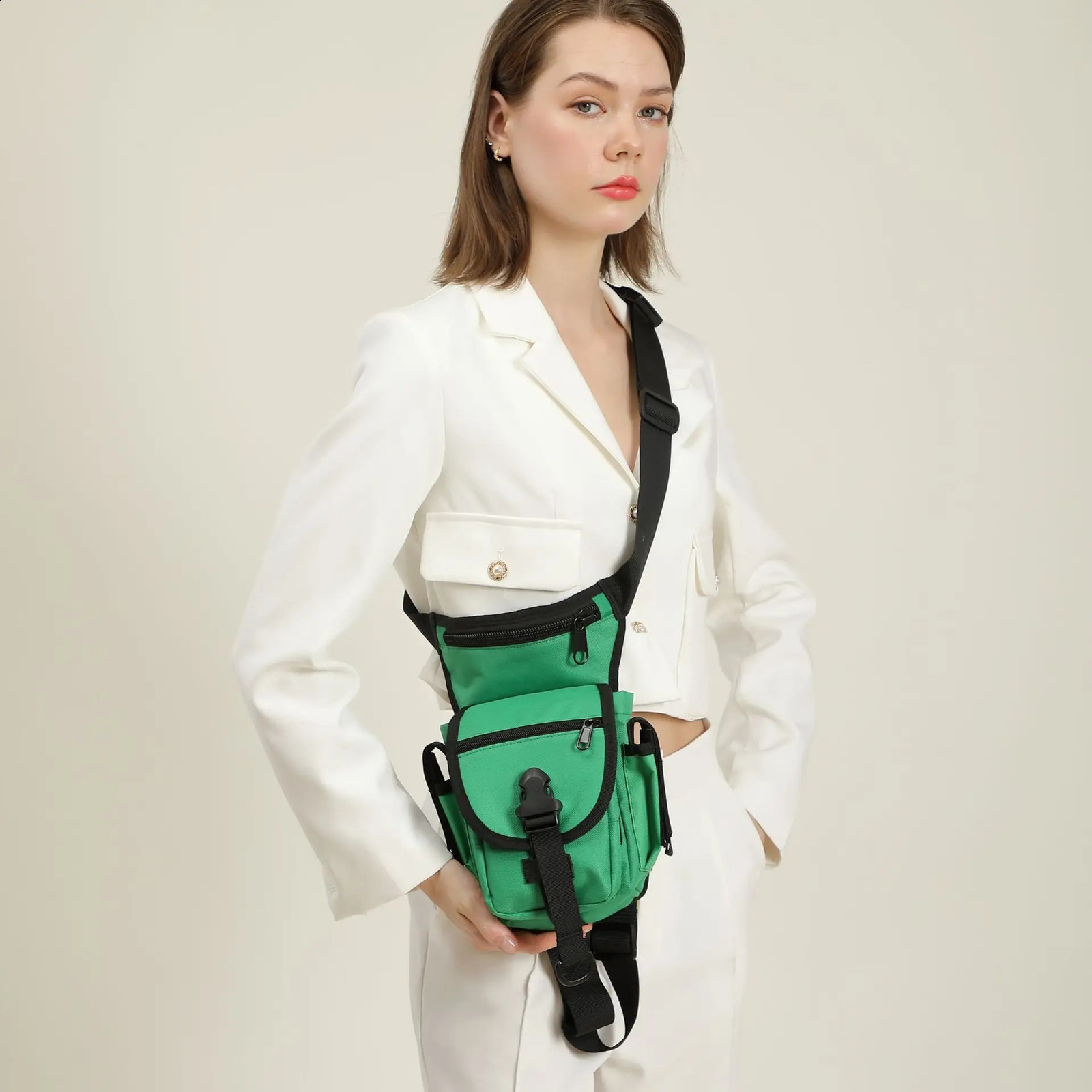 Waist Packs Storage Waterproof Bag Versatile Outdoor Simple Shoulder Leisure Motorcycle Off road 240821