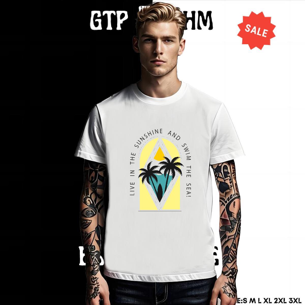 Free Shipping Tshirt for Man Woman Hip Hop 100% Cotton 230g Floral Print Breathable Short Sleeve beach Men T Shirts Classic Casual Top Tees