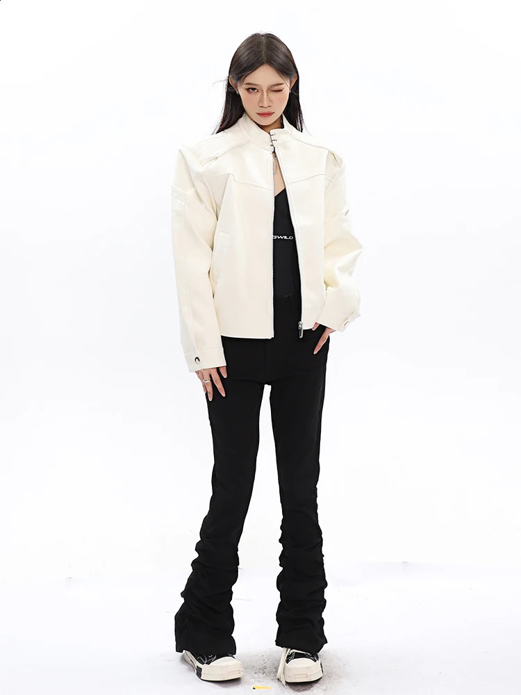 REDDACHiC Dark Academia Women Trousers Stacked Black Jeans Cyber Y2k Ruched Pants Stretchy Slim Retro Rokku Grayu Acubi Z260313