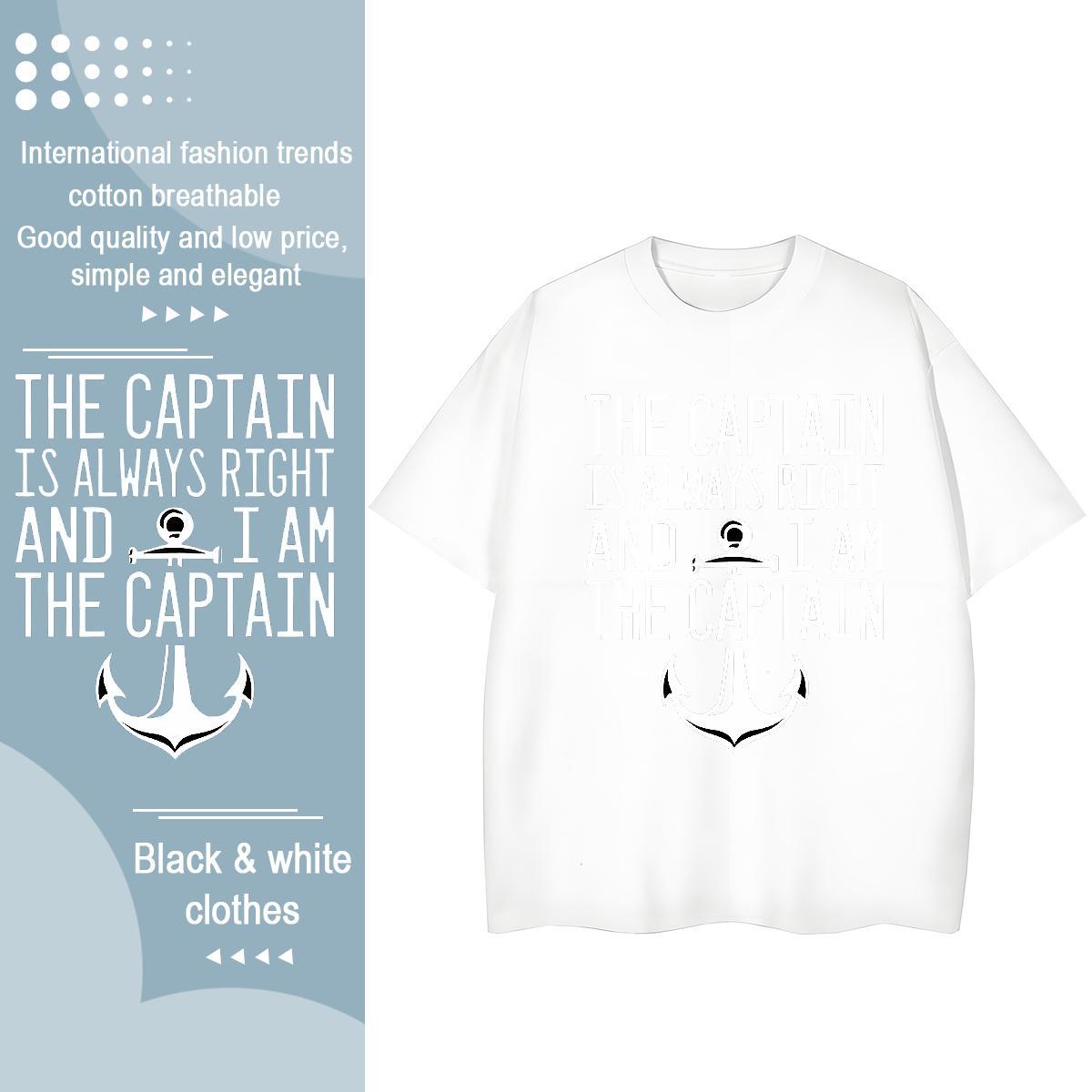 Loose Tshirt for Man Woman 230g 100% Cotton letter Casual Beach T shirt Short sleeve Soft Anime Print Tees