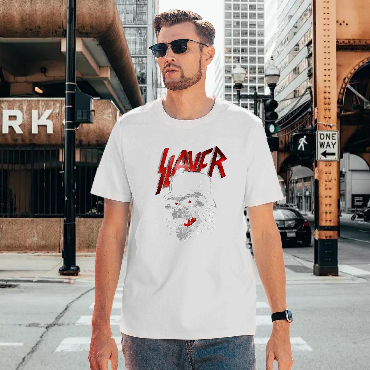 Designer Home Outdoor Men Tshirts skull Breathable Crew Neck 230g Pure Cotton Mens T Shirts Brand Oversized 4XL Clothes