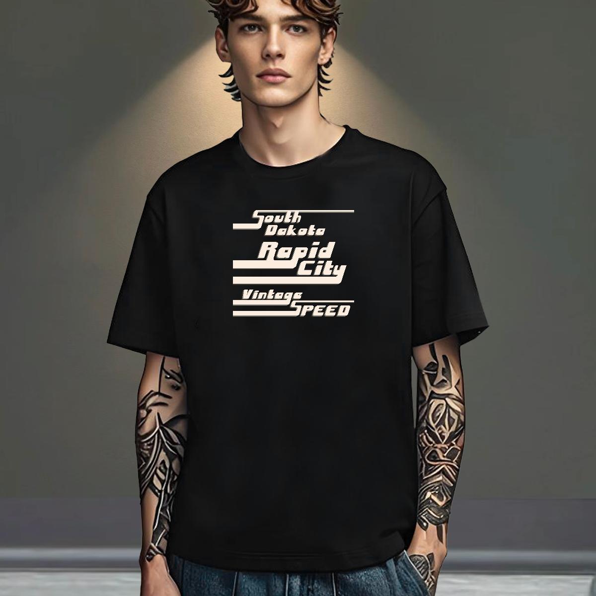 Loose Fit T shirt 230g Cotton letter Summer Casual Custom Cartoon O Neck Short Sleeves Tshirts Factory Direct Tops Shirt