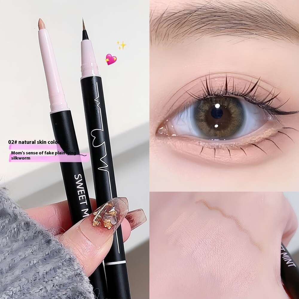 Silk-Smooth Sweet Mint Eyeliner Pencil with Light-Catching Effect