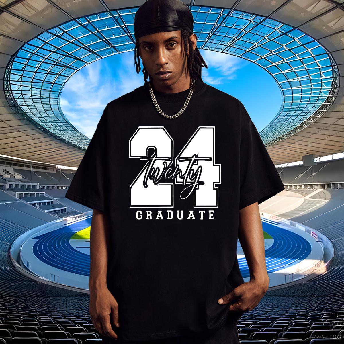 TOP Quality Men Tops Tees Hip Hop Street 100% Cotton 230g Custom Print Oversized Breathable Short Sleeve letter T-Shirts Fashion Design Clothes