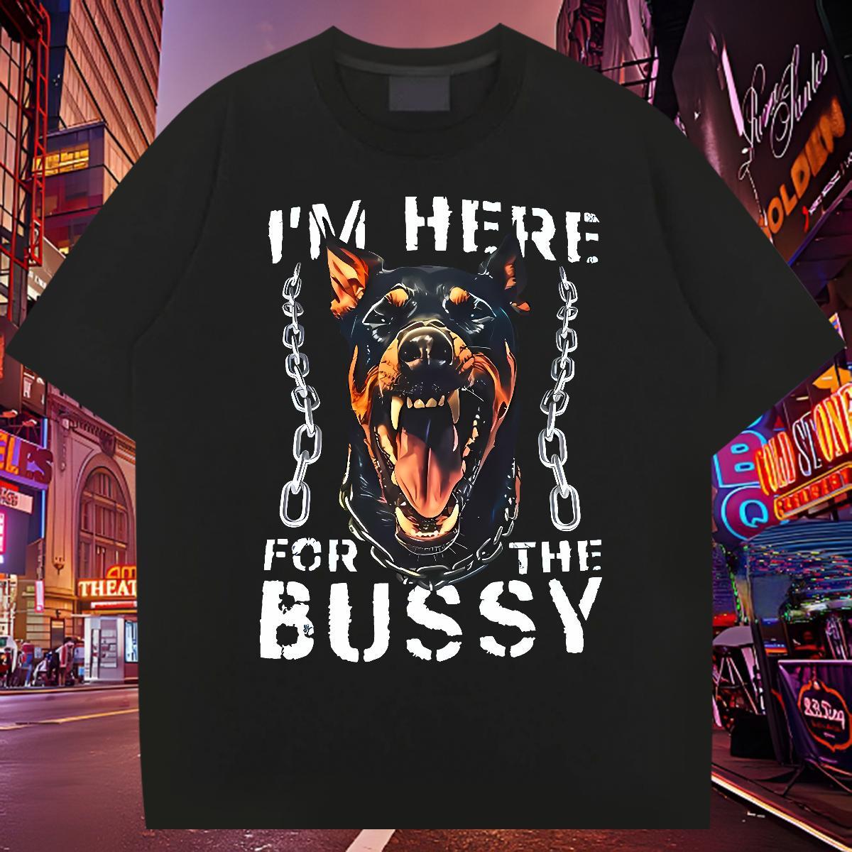 Cool T-Shirts for Men dog Short Sleeve Soft Street Wear DIY Anime 230g Pure Cotton Men Clothes T-Shirt Free Shipping Tops Shirt
