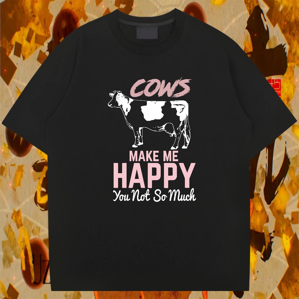 Cool Design Men Tops Tees Home Outdoor 100% Cotton 230g DIY Logo Oversized Short Sleeve O-Neck happy T Shirts Men Brand Tees Shirts