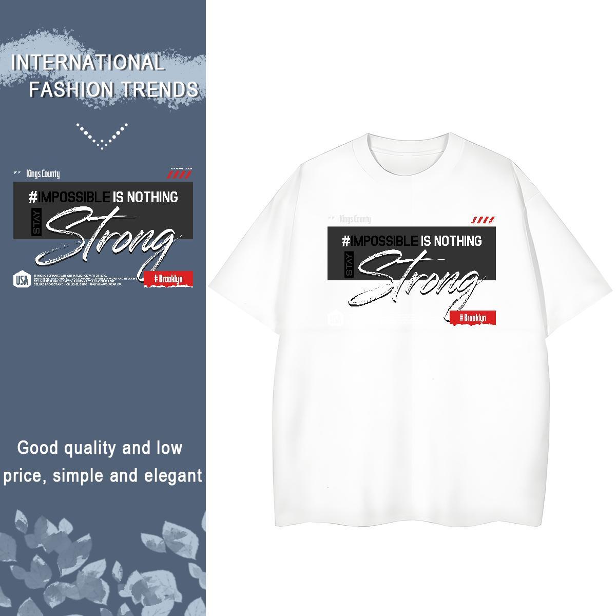 Soft Tshirt for Man Woman 230g 100% Cotton letter Casual Beach Woman T Shirts Breathable Short Sleeve Custom Print Plus Size Tops Shirt