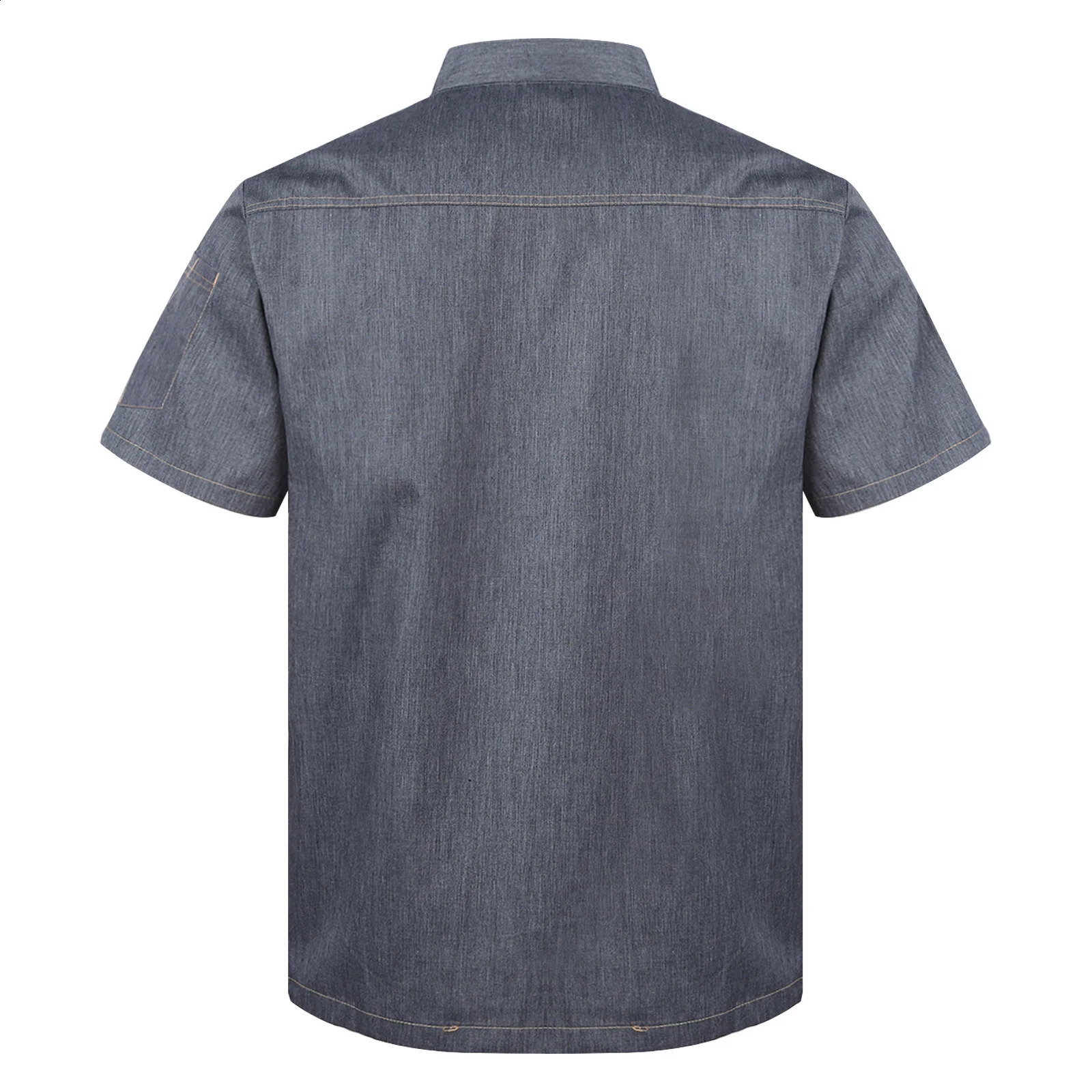 Mens Womens Unisex Chef Shirt Adults Kitchen Work Uniform Chef Coat Cook Jacket el Restaurant Canteen Cake Shop Cafe Costume 240814