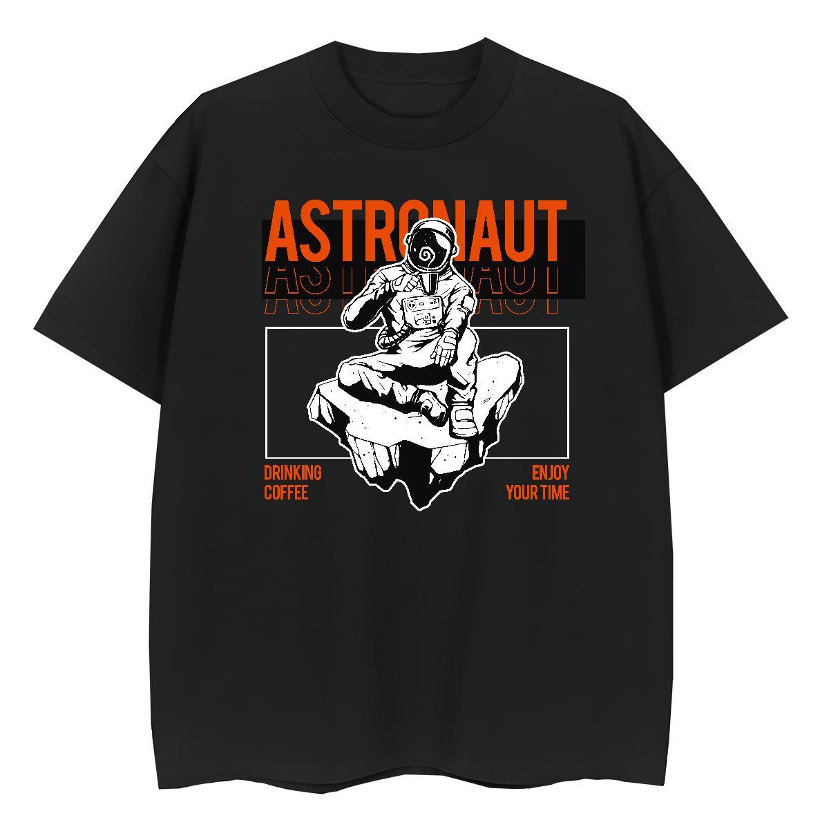 Free Shipping Womens Tshirts 100% Cotton 230g universe Daily Wear Womens T Shirts O Neck Short Sleeves Anime Tops Tees