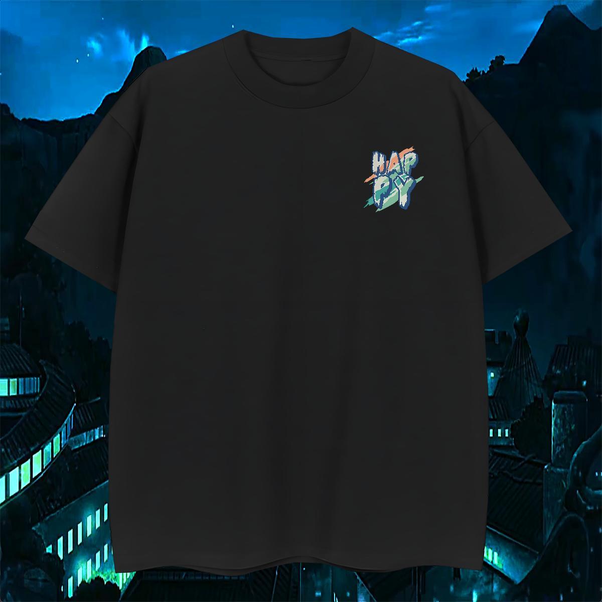 New Casual Tshirts happy Pure Cotton 100% Cotton 230g Man T Shirts Cool Design Plus Size Custom Tops