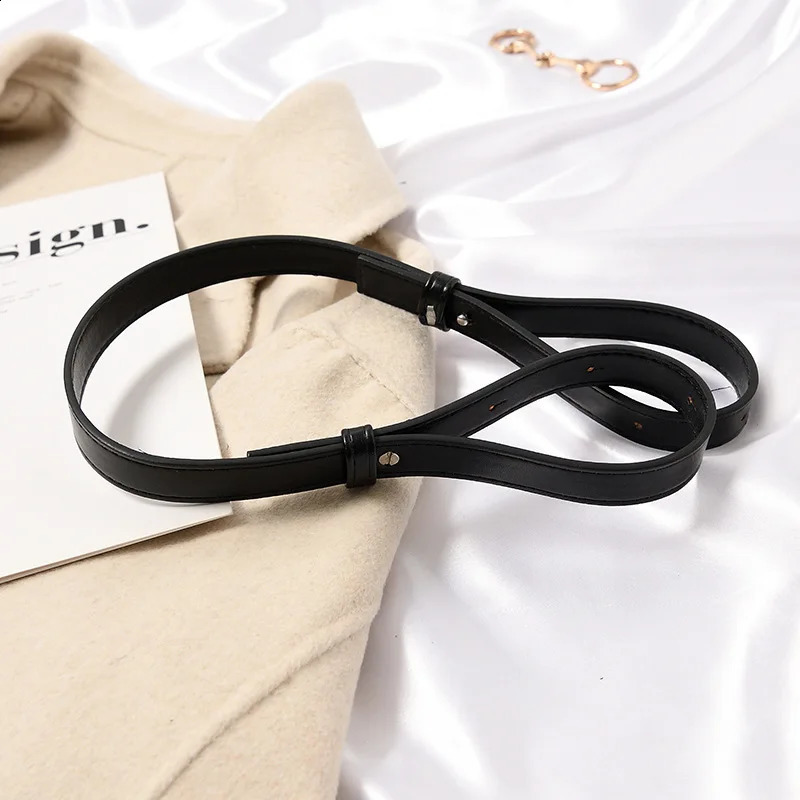 1pc 95m 150cm Bag Strap Handle for Handbag Adjustable PU Leather Strap Shoulder Crossabody Bag DIY Replacement Accessories Parts 240821