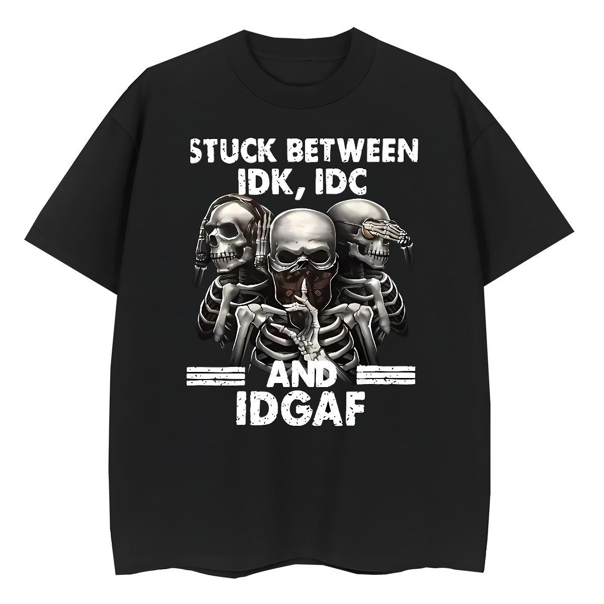 Classic T Shirt For Woman 100% Cotton 230g Comfortable Outdoor skull Woman Tshirt Popular Custom Print Oversized Clothes Shirt