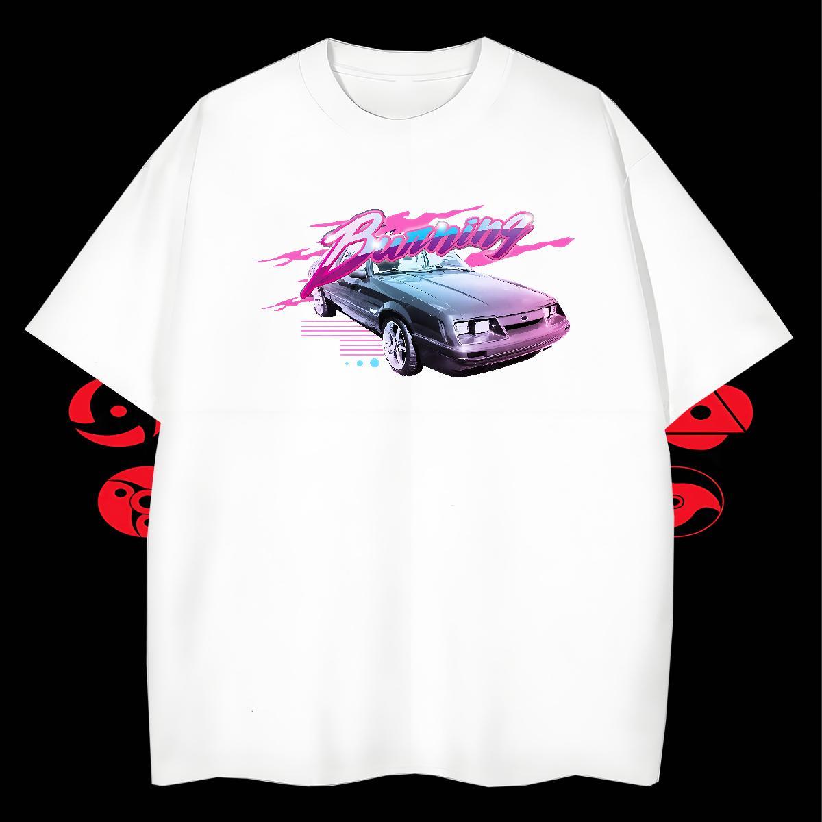 High Quality Men Tops Tees Daily Wear 230g Cotton Plus Size Cartoon Breathable Soft car T-Shirts Fashion Tees Shirts